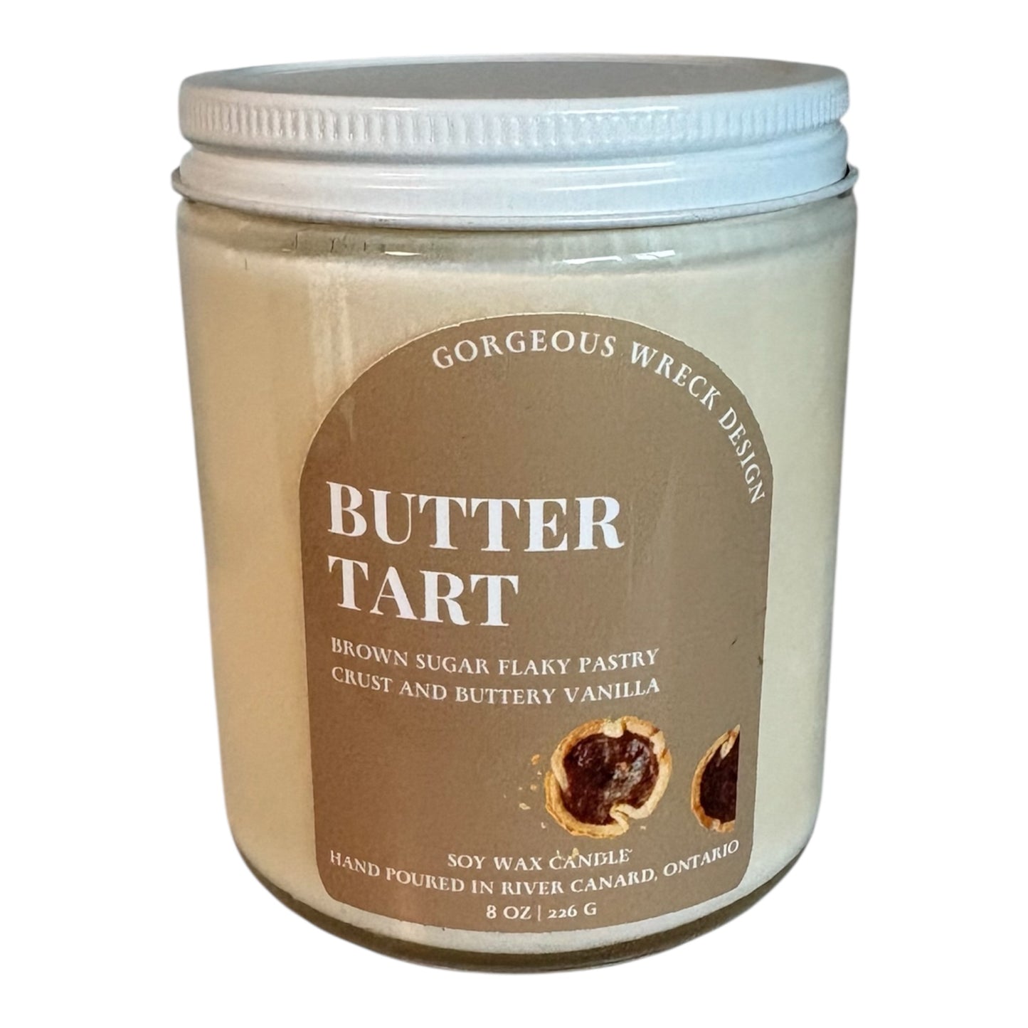 Butter Tart Candle .