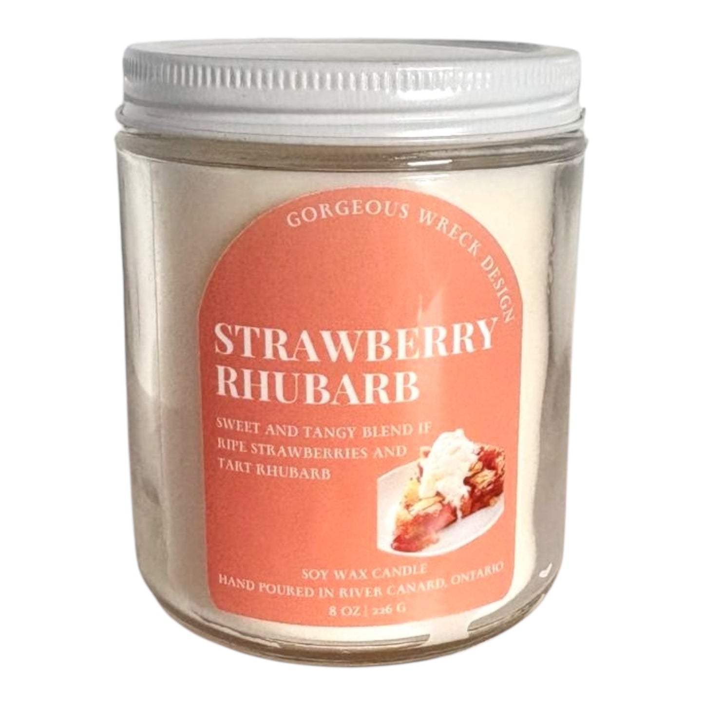 Strawberry Rhubarb Candle