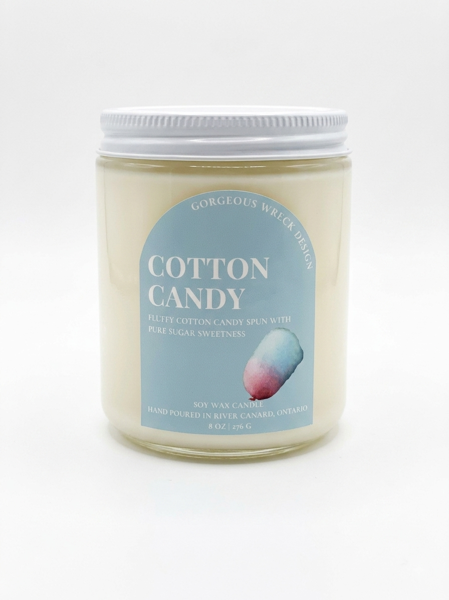 Cotton Candy Candle