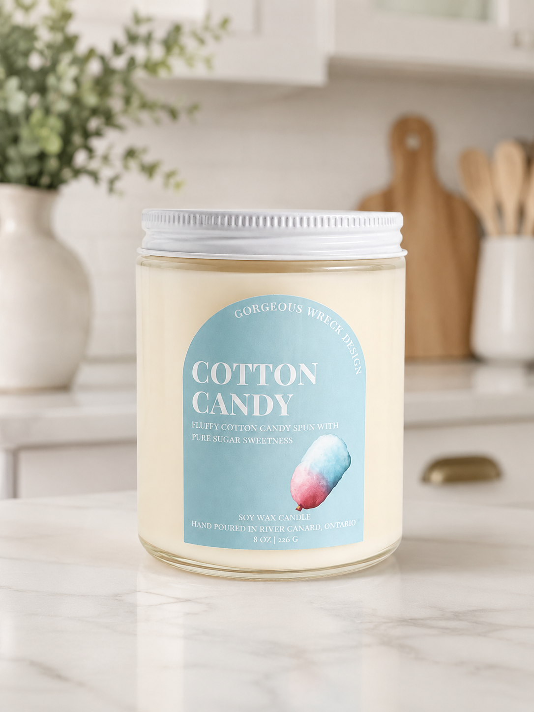 Cotton Candy Candle