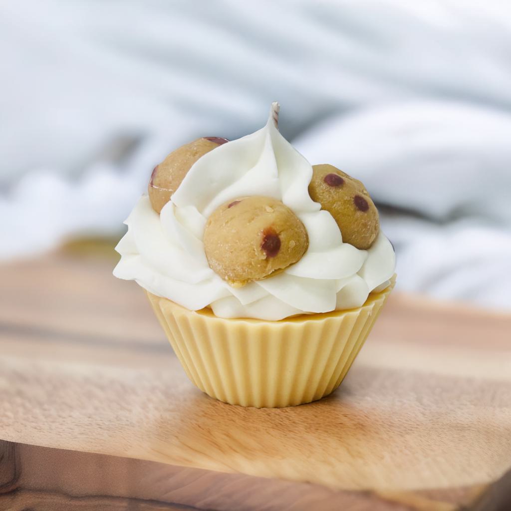 Cookie Cupcake Candle .
