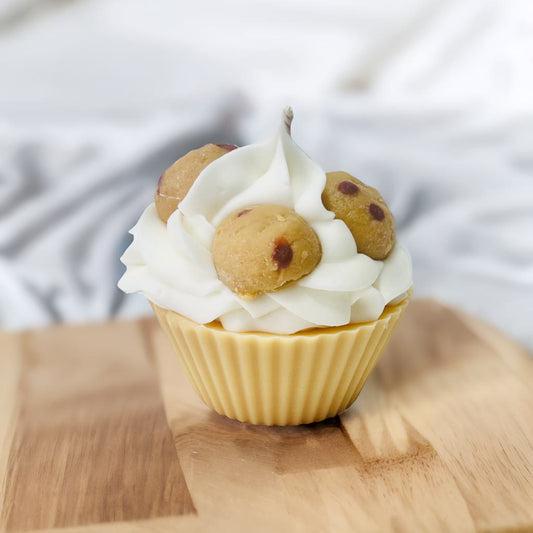 Cookie Cupcake Candle .